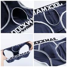 JOCKMAIL brand men underwear penis pouch sexy Push up gay penis pouch Men Briefs Male panties calzoncillos hombre Gay underwear 2024 - buy cheap