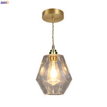 IWHD-lámpara colgante Edison de estilo creativo, accesorios de iluminación para comedor, sala de estar, de cobre, moderna 2024 - compra barato
