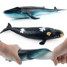 Simulation Marine Life Animal Model Toy Giant Tooth Shark Killer Whale Blue Whale Animal Shark Model Educational Toy Boys 2024 - buy cheap