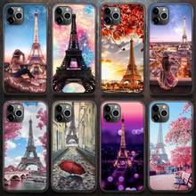 Funda de teléfono de la Torre Eiffel de París para IPhone 8, 7, 6, 6S Plus, X, 5S, SE, 2020, XR, 11, 12 Pro, Mini Pro, XS MAX 2024 - compra barato