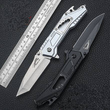 D2 folding knife high quality stainless steel folding knife outdoor multifunctional self-defense tool knife household hand tool 2024 - buy cheap