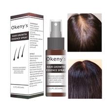 Okeny's Hair Growth Essence Spray Growth Oil Preventing Baldness Anti Hair Loss Hair Care Nourishing Enhancing Hair Roots 2024 - buy cheap