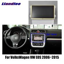 Автомобильный DVD-плеер с GPS для VolksWagen EOS 2006-2015 Android автомобильное радио стерео головное устройство сенсорный экран GPS навигационная система 2024 - купить недорого