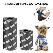 6 Rolls 90PCS Degradable Pet Poop Bags Dog Cat Eco-Friendly Waste Pick Up Clean Bag Cleaning Product 2024 - buy cheap