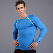 Long sleeve tshirt Compression Tights Men Fitness Running Shirt Breathable Quick dry Long Sleeve Sport Rashgard Gym Clothing 2024 - buy cheap