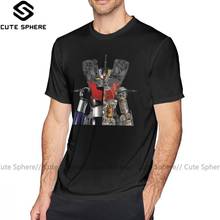 Camiseta de Mazinger Z para hombre, camiseta grande divertida, Camiseta básica de manga corta de algodón con estampado 2024 - compra barato