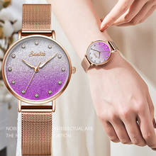 SUNKTA женские часы водонепроницаемые брендовые Роскошные Кварцевые наручные часы модельные женские наручные часы Relogio Feminino Montre Femme 2024 - купить недорого