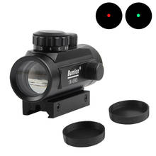 Holographic 1 x 40 Red Dot Sight Airsoft Red Green Dot Sight Scope Hunting Scope 11mm 20mm Rail Mount Collimator Sight HT5-0013 2024 - buy cheap