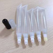 100pcs new plastic cosmetic tubes,10ml 15ml empty PE Squeeze tube for lip gloss makeup cosmetics tube packaging F1096 2024 - buy cheap