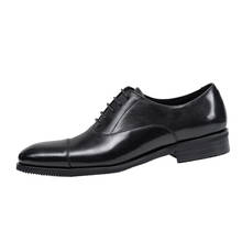 Sapatos masculinos de alta qualidade, sapatos para negócios, homens de couro de vaca, sapatos sociais, outono 2024 - compre barato