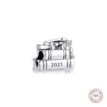 2021 Graduation Charms Original 925 Sterling Silver Women Beads for Jewelry Making Fits Pandora Bracelet Kralen Spring New 2024 - buy cheap