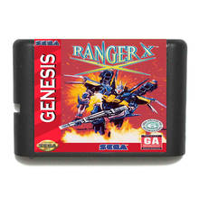 Sega MD карточная игра-Ranger X NTSC-USA 16 бит для Sega MD игровой картридж Megadrive бытие системы 2024 - купить недорого