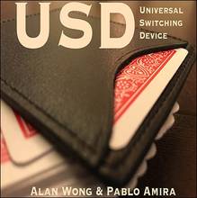 USD - Universal Switch Device By Pablo Amira and Alan Wong Close Up Street Mentalism Classic Card Magic Tricks Props Gimmicks 2024 - buy cheap