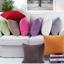 Free Shipping Corduroy Large Corn Kernels Fabric Cushion Cover 40/50/60/65/70cm Solid Throw Pillow Case Home Decor  HT-NPCJC-A 2024 - buy cheap