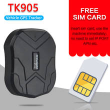 GPS Tracker Car TKSTAR TK905 5000mAh 90 Days Standby 2G Vehicle Tracker GPS Locator Waterproof Magnet Voice Monitor Free Web APP 2024 - buy cheap