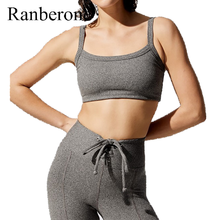Ranberone 2021 Sexy Women Yoga Set Gym Clothing Workout Clothes Workout Running Sport Bra Outfit Yoga Fitness Suit 2024 - buy cheap