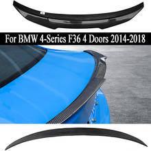 Carbon Fiber Rear Wing Trunk Lid Spoiler Wing  For BMW 4-Series F36 4 Doors 2014 2015 2016 2017 2018 2024 - buy cheap