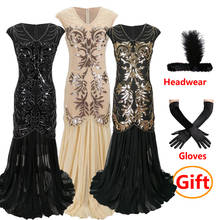 Women Latin Dance Dress 1920 S Flapper Dresses Vintage Great Gatsby Sequin Beads Wedding Party Dress Sexy Sleeveless Costume 2024 - buy cheap