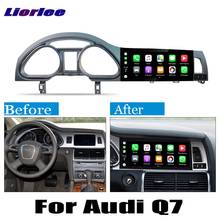 Liorlee-radio con GPS para coche, reproductor Multimedia con pantalla táctil, para Audi Q7 4L, 2005-2015, 10,25" 2024 - compra barato