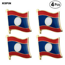Bandera de Albania Pin de solapa insignia Pin broche de iconos de 4PC 2024 - compra barato