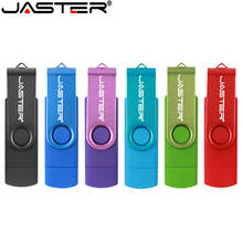 JASTER OTG USB Flash Drive 128GB Metal Pen Drive 8GB 16GB 32GB 64GB 128GB Pendrive  Double use Micro USB Memory Stick 2024 - buy cheap