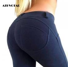 ATHVOTAR Low Waist Sexy Leggings Push Up Elastic Casual Leggings Fitness For Women Sexy Pants Bodybuilding Clothing Leggings 2024 - buy cheap