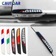 6pcs/Set Germany France Italy UK National flag Emblem Car Door Rearview mirror Anti-Collision Strip Scratch Protection Sticker 2024 - buy cheap