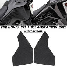 Pegatina lateral antideslizante para tanque de combustible, accesorios de motocicleta para HONDA CRF1100L CRF 1100 L Africa Twin Adventure sports 2020 2024 - compra barato