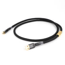 5N OCC Чистая медь, ЦАП USB 2,0 кабель декодер звука, провод передачи данных с позолоченным USB разъемом 2024 - купить недорого