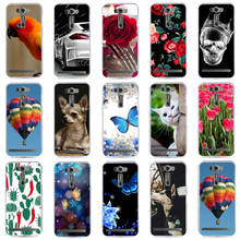 Soft Silicone For Asus ZenFone 2 Laser ZE500KL Cover Soft TPU Cartoon Pattern Phone Case For Asus ZE500KG Cover Bumper Coque 2024 - buy cheap