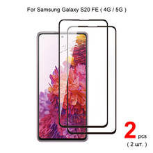 For Samsung Galaxy S20 FE ( 5G / 4G ) Full Coverage Tempered Glass Phone Screen Protector Protective Guard Film 2024 - buy cheap