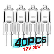 10X The cheapest! 10pcs/lot Hot Sale Super Bright G4 12V 20W DC AC 12V Tungsten Halogen Bulb Lamp Lighting Light Indoor lights 2024 - buy cheap