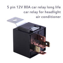 New 5Pin 80A Waterproof Car Relay Long Life Automotive Relays Normally Open DC 12V/24V Relay For Head Light Air Conditioner 2024 - buy cheap