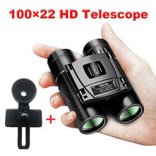 100X22 30000M Professional HD Binoculars Portable FCM BAK4 Zoom Night Vision Outdoor Telescope with Phone Clip 2024 - buy cheap