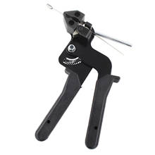 Fastening Tool Tool Metal Tie Wrap Gun Zip Tie Tool Forceps Pliers Black Zip Tie Metal Tie Stainless Steel Cable Tie Gun 2024 - buy cheap