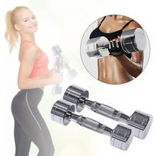 1/2KG Electroplate Fitness Dumbbell Weight Dumbells Electroplating Weight Bars Gym Dumbells Barbell Set Boxe Men Body Building 2024 - buy cheap