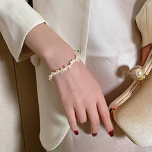 Korean hot selling fashion jewelry simple freshwater pearl elegant female bracelet 2024 - buy cheap