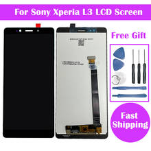5.7" For Sony Xperia L3 LCD Display + Touch Screen Digitizer Assembly For I3312 I4312 I4332 I33 LCD Repair Parts Free Shipping 2024 - buy cheap
