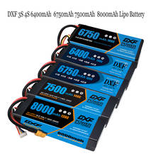 DXF Lipo Battery 3S 4S 11.1V 14.8V 15.2V 6750mAh 6400mAh 7500mAh 8000mAh for RC 1/8 1/10 Car Buggy Truggy Airplane Truck Parts 2024 - buy cheap