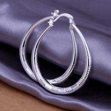 Fashion Glossy Big Circle Geometric Hoop Earrings for Women Jewelry Accessories Party Gift Bohemian Statement Earrings 2024 - buy cheap