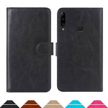 Capa carteira de luxo para lenovo k10 plus couro pu retrô capa dobrável magnética estilosa capas alça 2024 - compre barato