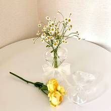 Ваза для цветов для украшения стола, стеклянная ваза для гостиной, стеклянные настольные стеклянные контейнеры для террариума, Настольная стеклянная ваза 2024 - купить недорого