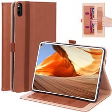 Capa dobrável para tablet huawei, estojo de couro inteligente compatível com os modelos matepad pro 10.8 e 2019 2024 - compre barato