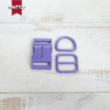 Metal violet buckles for 25mm DIY  set sewing accessory buckle,We provide laser engraving service customize LOGO 2024 - buy cheap