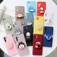 3D Cartoon Ring Stand Case For Samsung Galaxy A50 A70 S20 Ultra FE S8 S9 S10 Plus S10E S7 Edge Cover Soft TPU Stand Phone Case 2024 - buy cheap