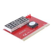 Computer PC 4 Digit Diagnostic Analyzer Card Motherboard Tester High Quality X6HA 2024 - buy cheap