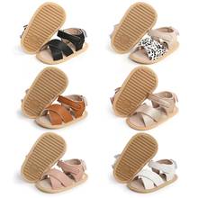Baby Fashion Sandals Cute Summer Soft Sole Flat Princess Shoes Infant Anti-Slip First Walkers 2024 - buy cheap
