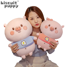 1pc 35/45/65cm Lovely Cute Pig with Clothes Stuffed Lovely Animal Pig Plush Toys for Children Kids Appease Doll Birthday Gifts 2024 - buy cheap