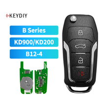 (1 шт) B12 B12-4 KD900 URG200 дистанционного Управление 3 + 1 кнопки дистанционного ключа F Стиль ключи пульт дистанционного управления для KD900 KD200 мини KD 2024 - купить недорого
