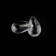 76 мм прозрачные капли россыпью бусины люстра Искра кристально гладкая призмы Бесплатная доставка 2024 - купить недорого